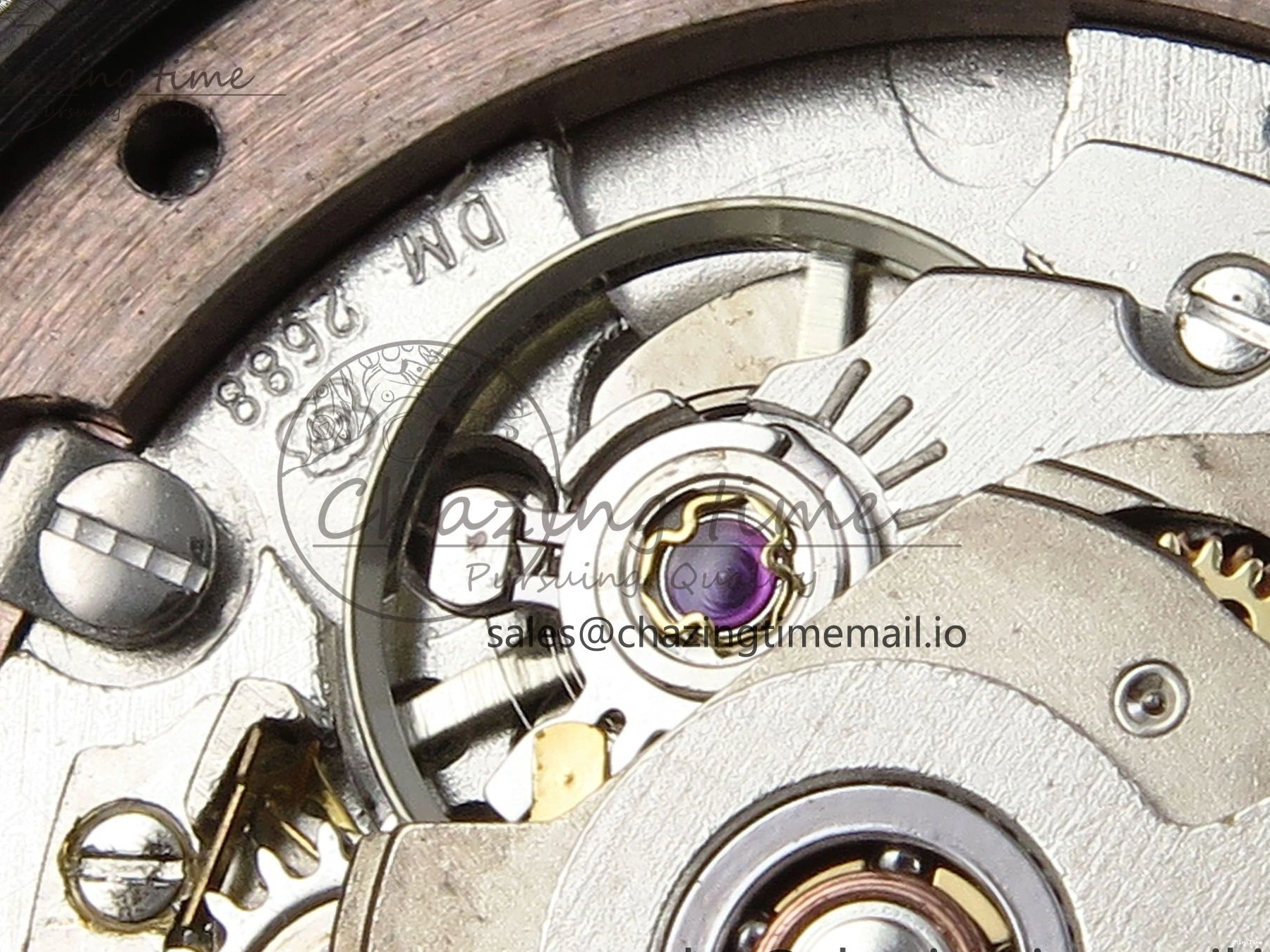 MiroTime 0421 TravelReady DateJust 31 278384RBR ARF 1:1 Best Edition 904L Steel Blue Diamonds Dial Diamonds Bezel on SS Oyster Bracelet ETA 434